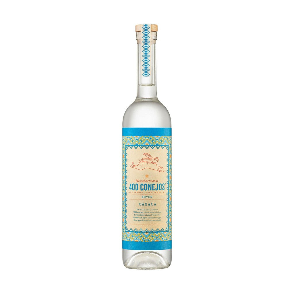 400 Conejos Espadin MEZCAL 750ml - Comprar online en Grand Gourmet Caracas con delivery