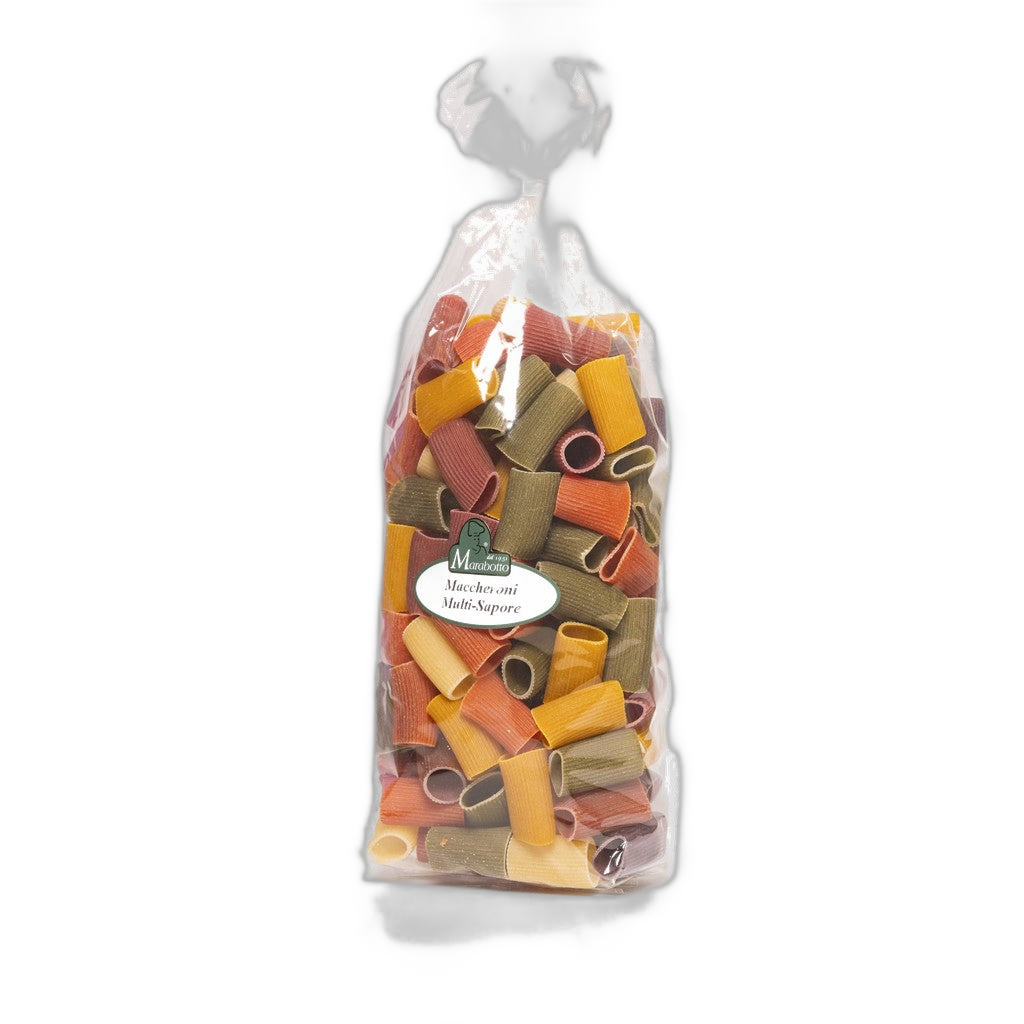 Marabotto Macheroni Ai 5 Sapori 500g - Disponible en Licorería Grand Gourmet Caracas
