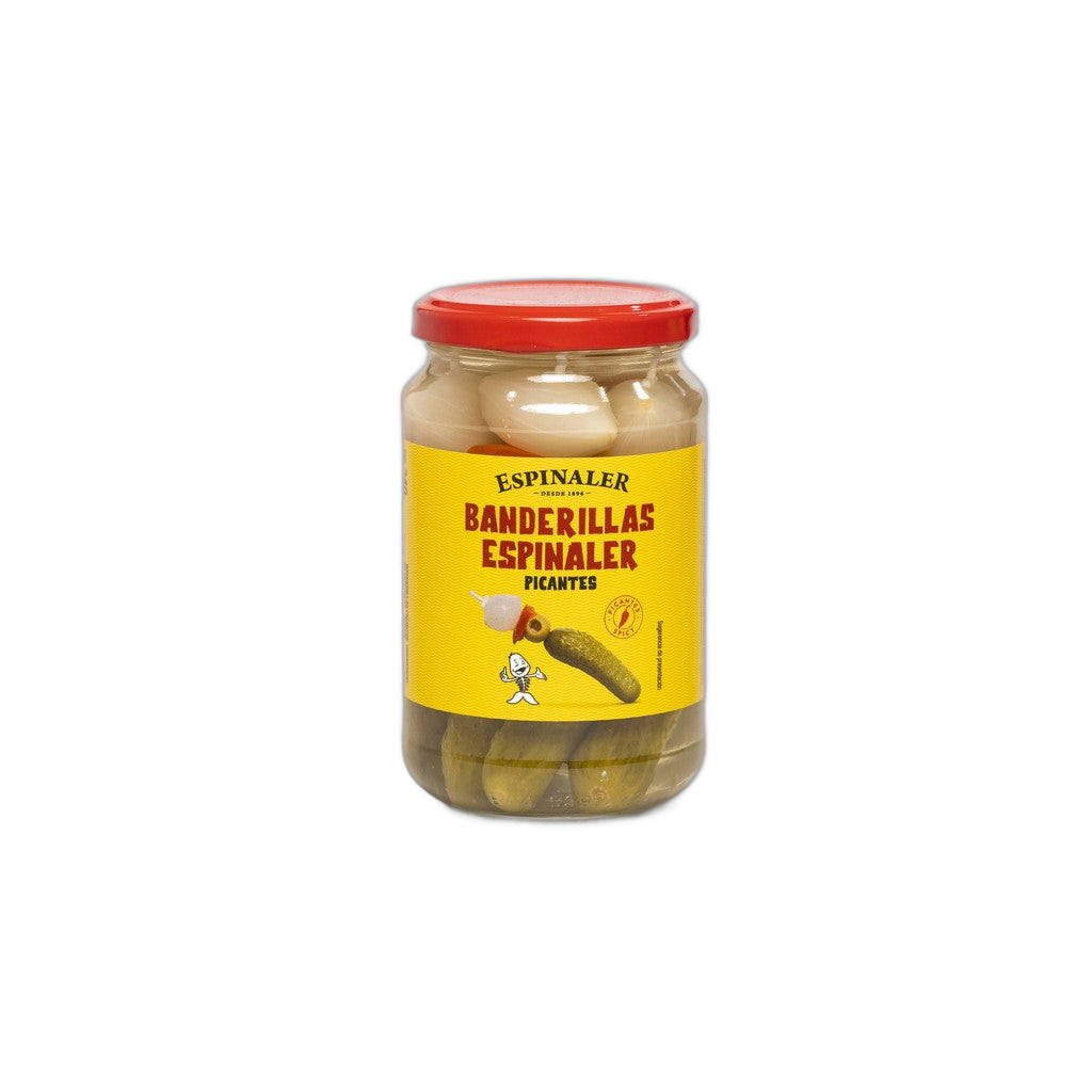 Espinaler Classic Banderillas Picantes T340g - Disponible en Licorería Grand Gourmet Caracas