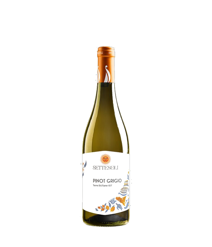 Settesoli Pinot Grigio 750ml - Comprar online en Grand Gourmet Caracas con delivery