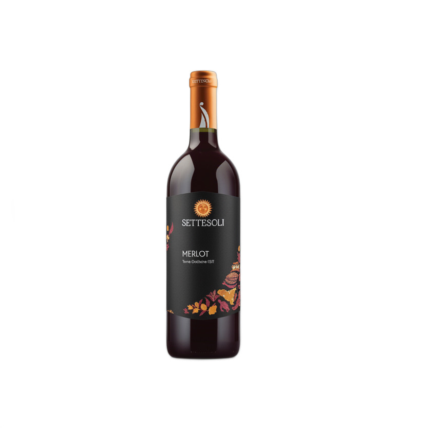 Settesoli Merlot 750ml - Comprar online en Grand Gourmet Caracas con delivery