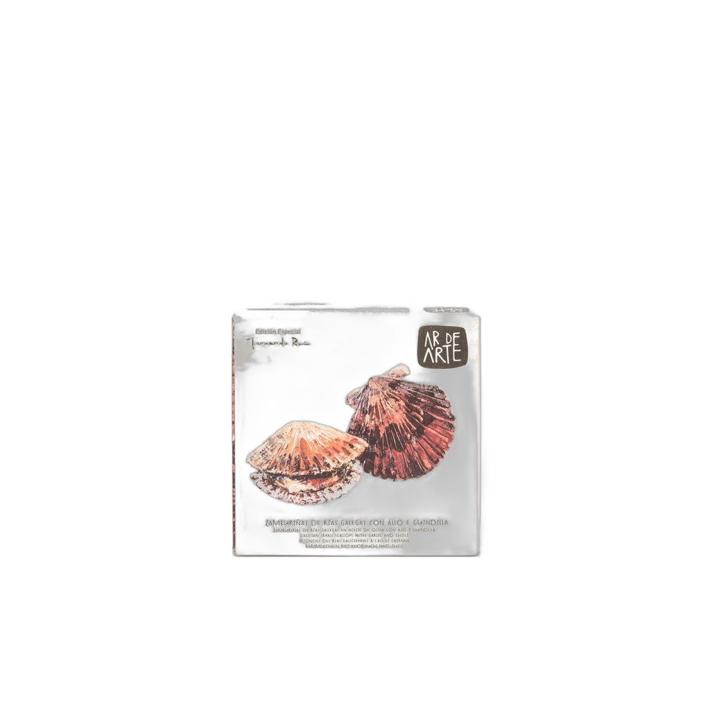 Ar De Art Zamburiñas Con Ajo Y Guindilla 110g - Comprar online en Grand Gourmet Caracas con delivery