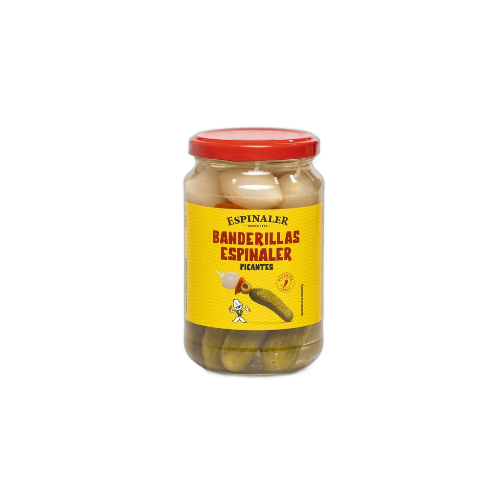 Espinaler Classic Banderillas Picantes T340g - Comprar online en Grand Gourmet Caracas con delivery