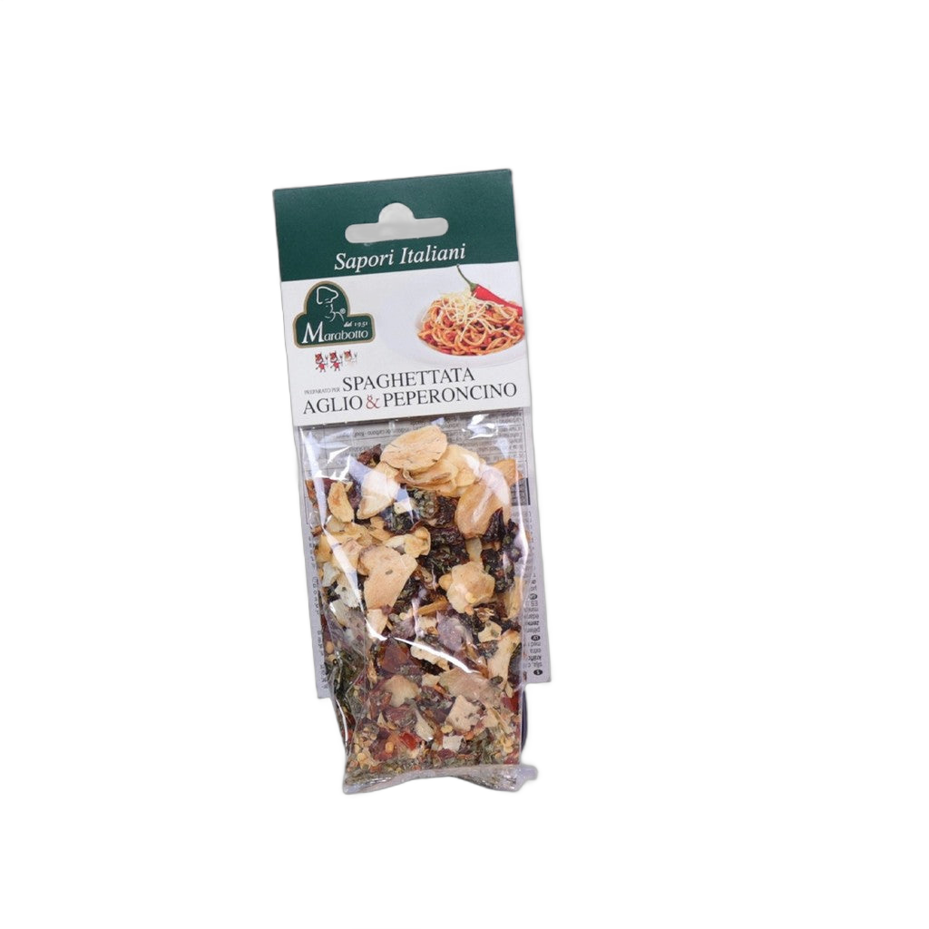 Marabotto Preparato Per Spaghettata Aglio E Peperoncino 50g - Comprar online en Grand Gourmet Caracas con delivery