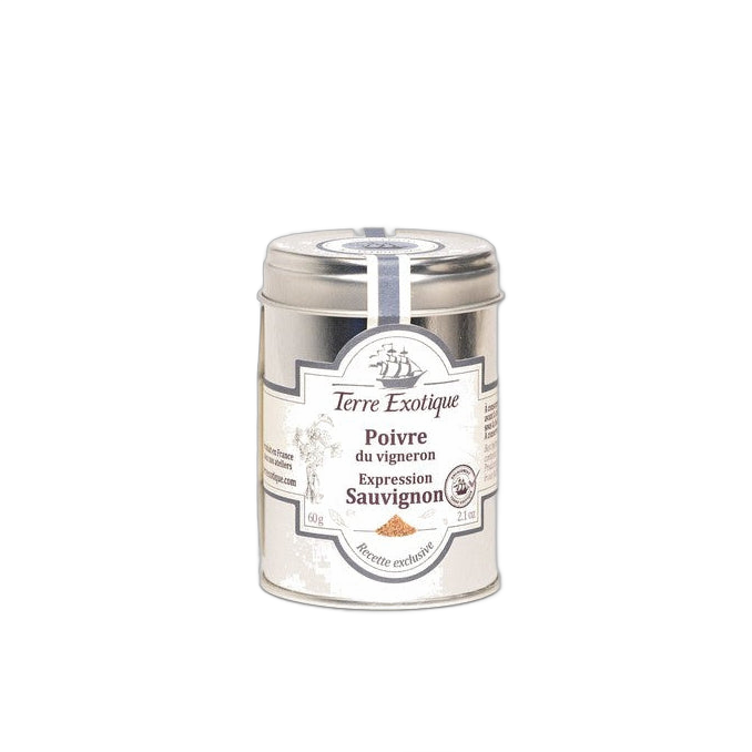 Terre Exotique Mezcla De Pimientas DEL Vinador, Inspiracion Sauvignon 60g - Comprar online en Grand Gourmet Caracas con delivery