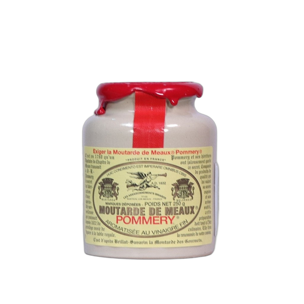 Terre Exotique Meaux Pommery Mustard, Cork Stopper & Wax 250g - Comprar online en Grand Gourmet Caracas con delivery