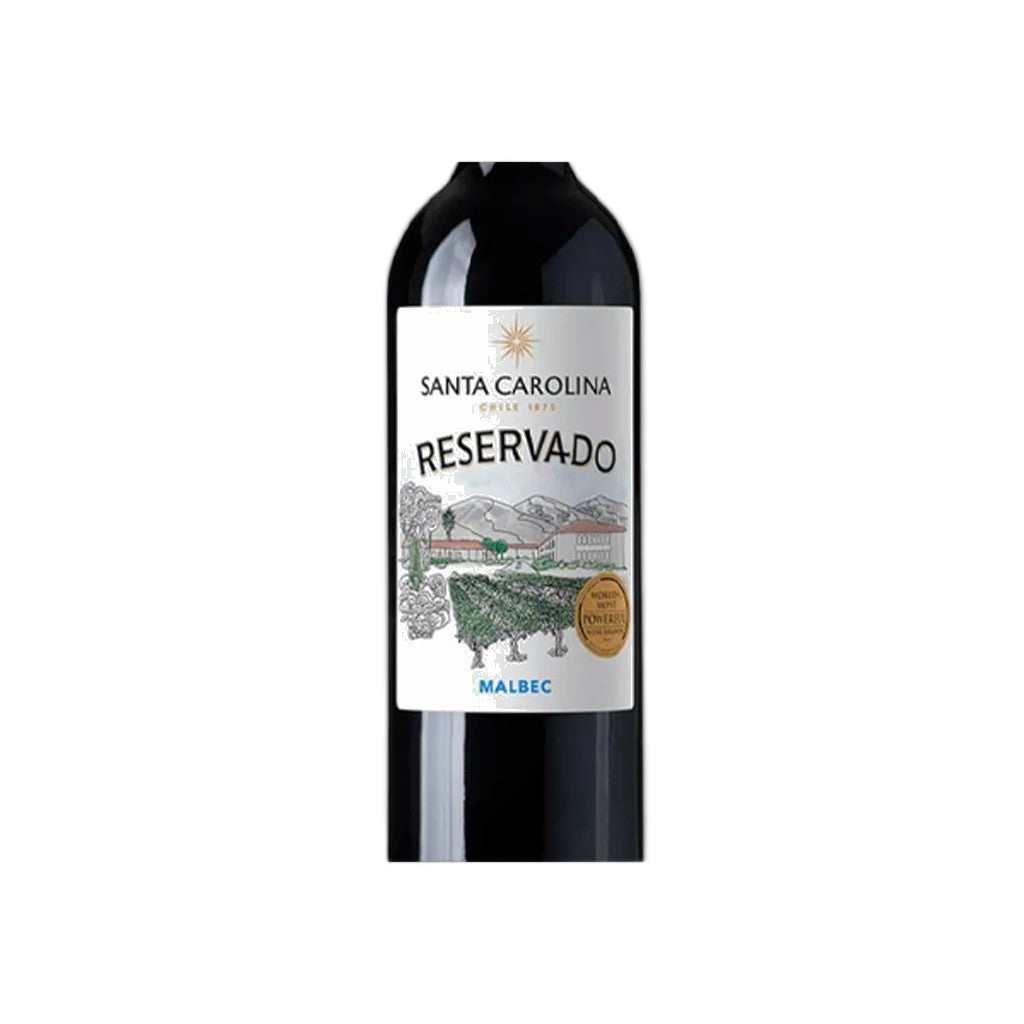 Vino Santa Carolina Reservado Malbec 750ml - Disponible en Licorería Grand Gourmet Caracas