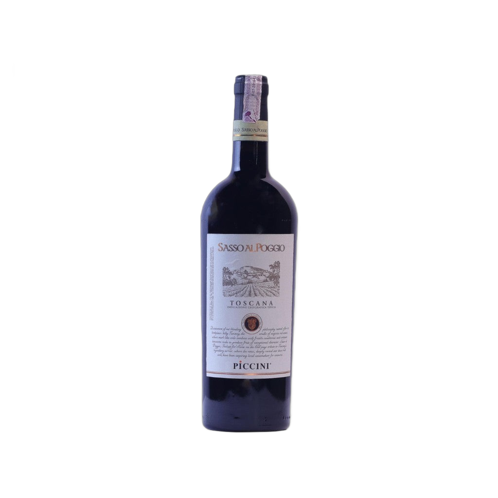 Sasso AL Poggio Rosso Toscana IGT Piccini 750ml - Comprar online en Grand Gourmet Caracas con delivery