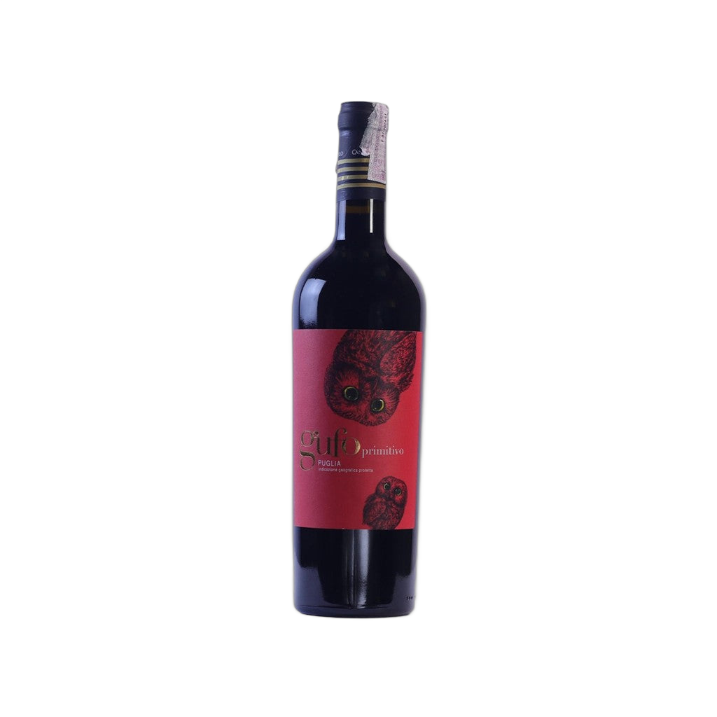 Gufo Primitivo 750ml - Disponible en Licorería Grand Gourmet Caracas