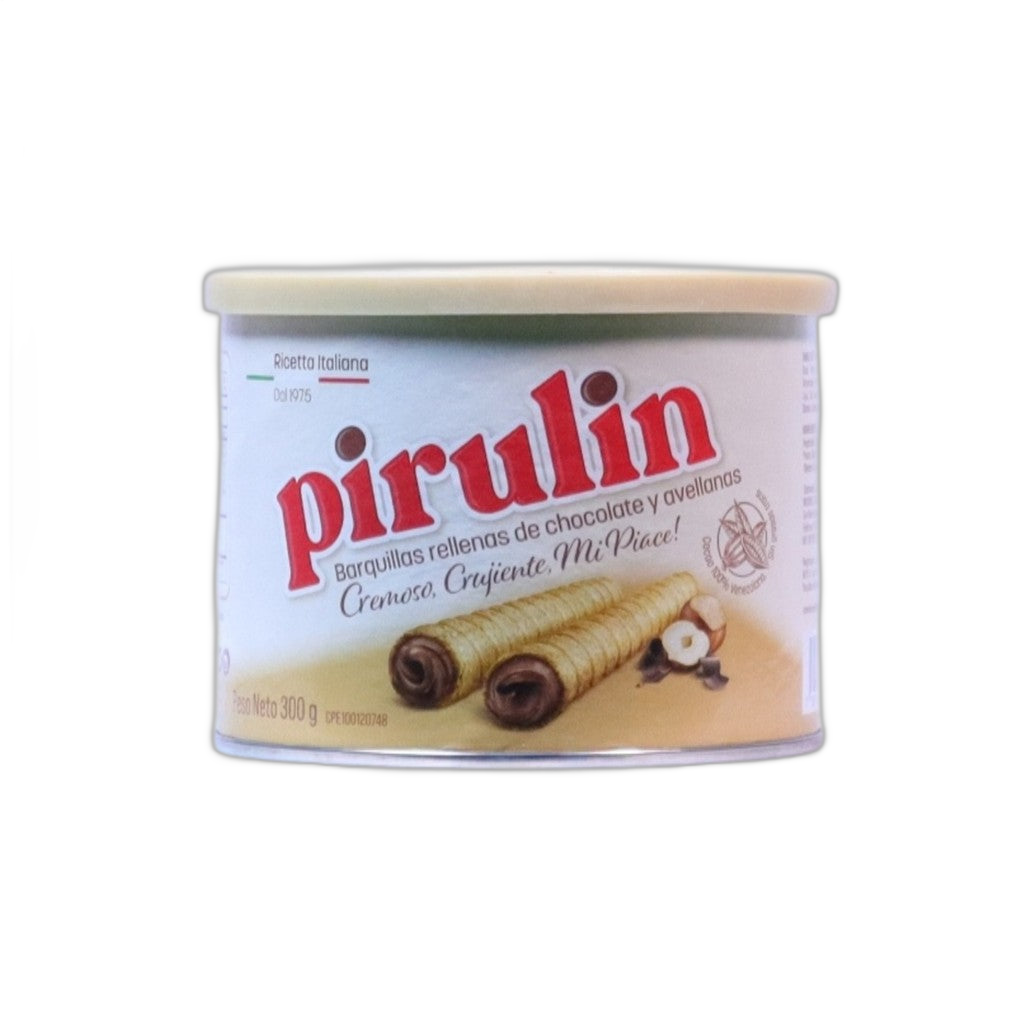 Pirulin Chocolate Envase 300g - Disponible en Licorería Grand Gourmet Caracas