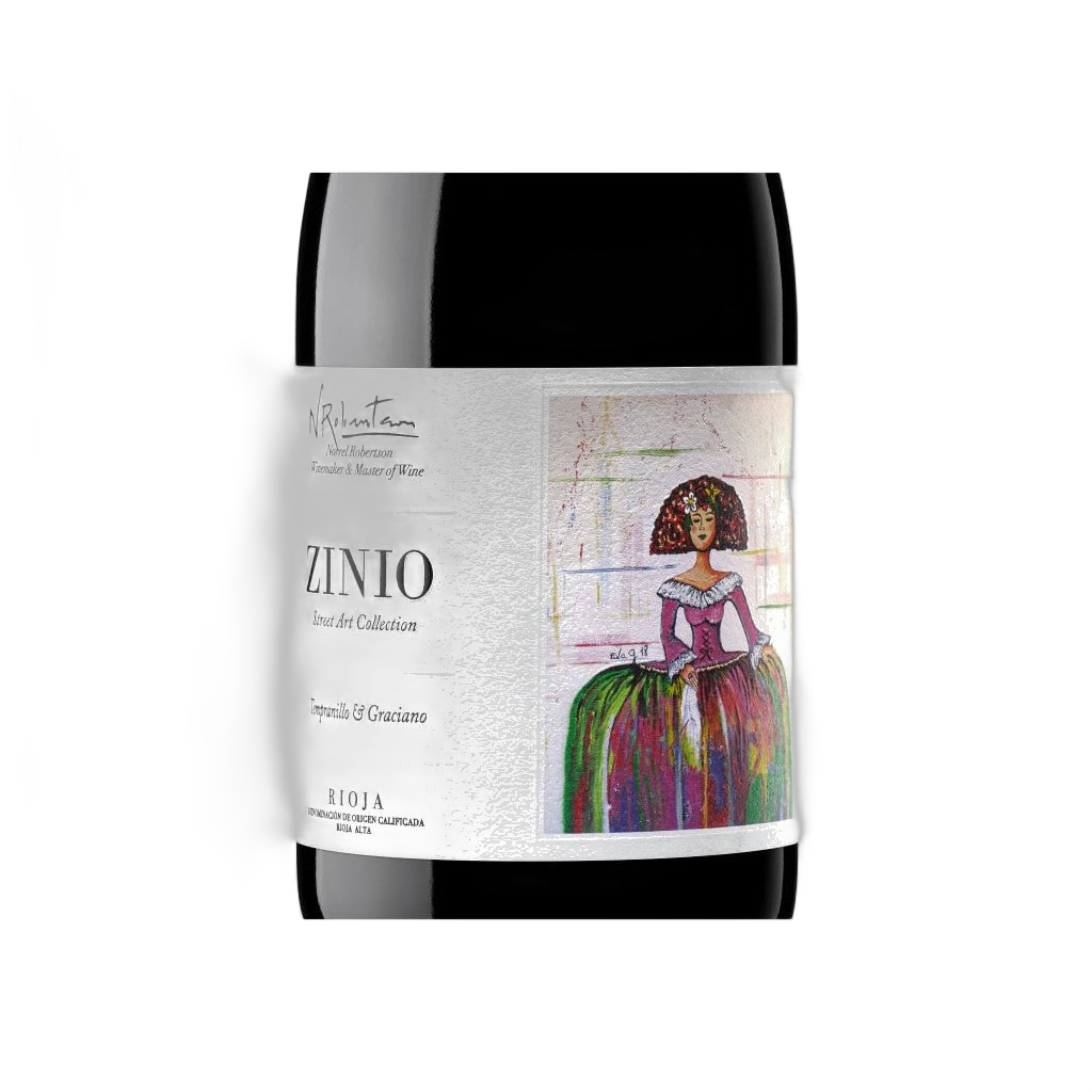Zinio Colec Street Art Tempranillo & Graciano 750ml - Disponible en Licorería Grand Gourmet Caracas