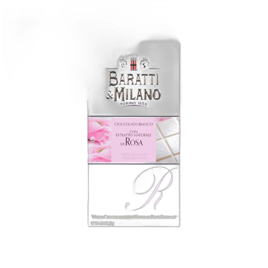 Tavoletta Bianca Rosa 75g - Comprar online en Grand Gourmet Caracas con delivery