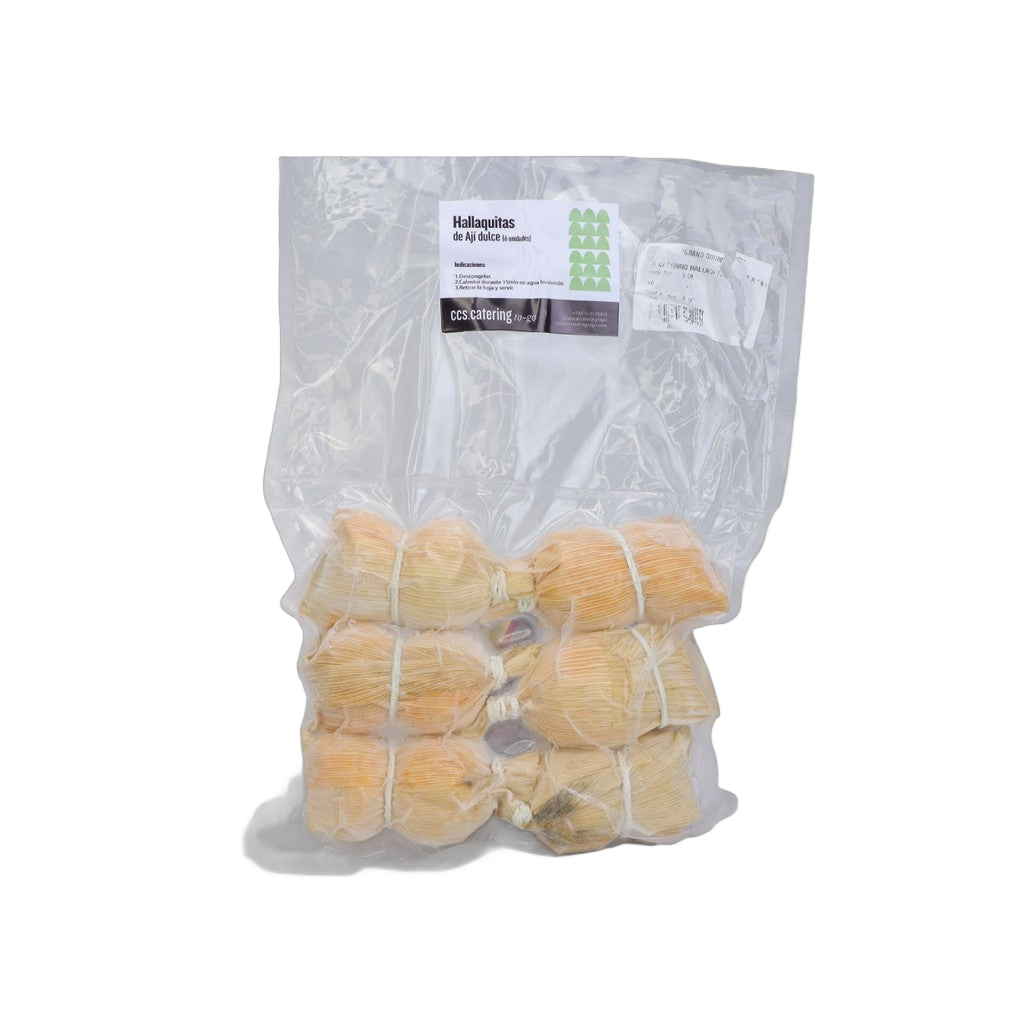 Ccs Catering Hallaquitas De Aji 6 Und - Disponible en Licorería Grand Gourmet Caracas