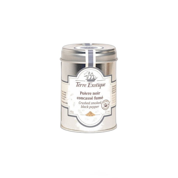 Terre Exotique Pimienta Negra Ahumada Molida 60g - Comprar online en Grand Gourmet Caracas con delivery