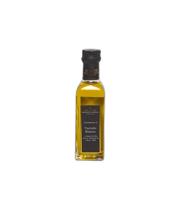 Selektia Tartufi White Truffle Flavoured Extra Virgin Olive Oil-based Condiment With Truffle - Bottle 100ml - Comprar online en Grand Gourmet Caracas con delivery