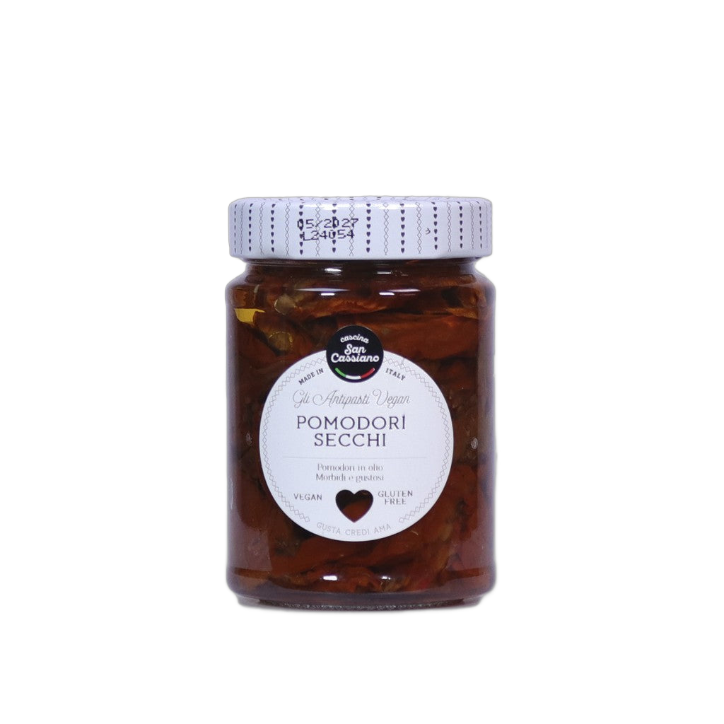 San Cassiano Pomodori Secchi In Olio Ivegan 280g - Comprar online en Grand Gourmet Caracas con delivery