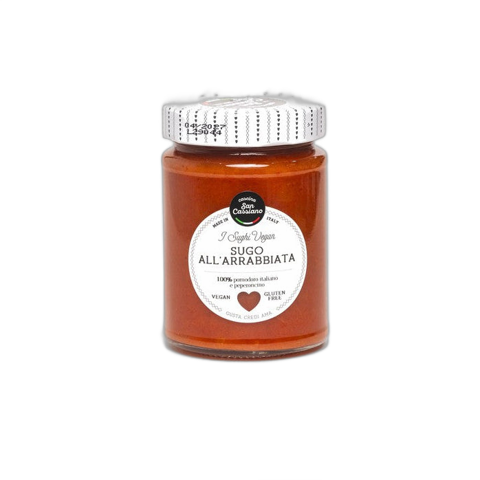 San Cassiano Sugo ALL Arrabbiata Ivegan 290g - Comprar online en Grand Gourmet Caracas con delivery