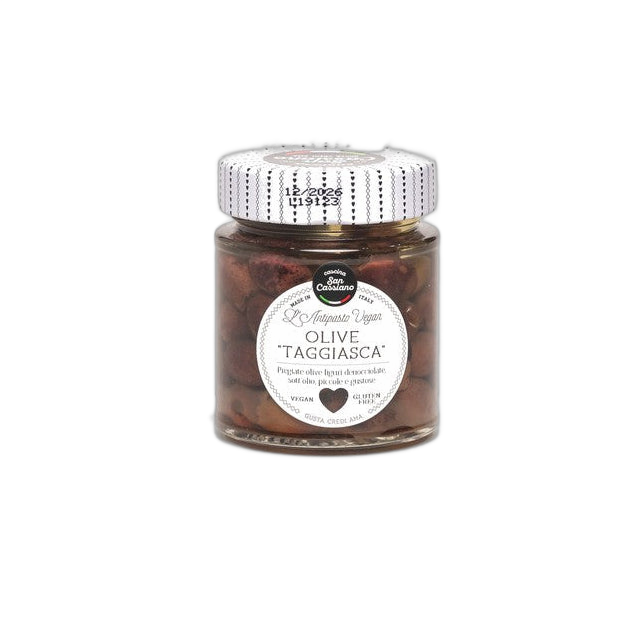 San Cassiano Pate Di Olive Varieta Taggiasca Riviera Ligure Di Ponente Ivegan 130g - Comprar online en Grand Gourmet Caracas con delivery