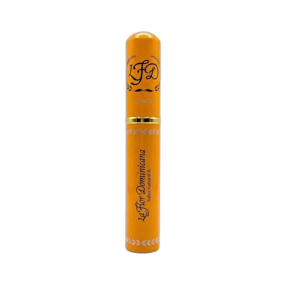 LA Flor Dominicana Oro Tubo Natural No.6 6x54 - Comprar online en Grand Gourmet Caracas con delivery