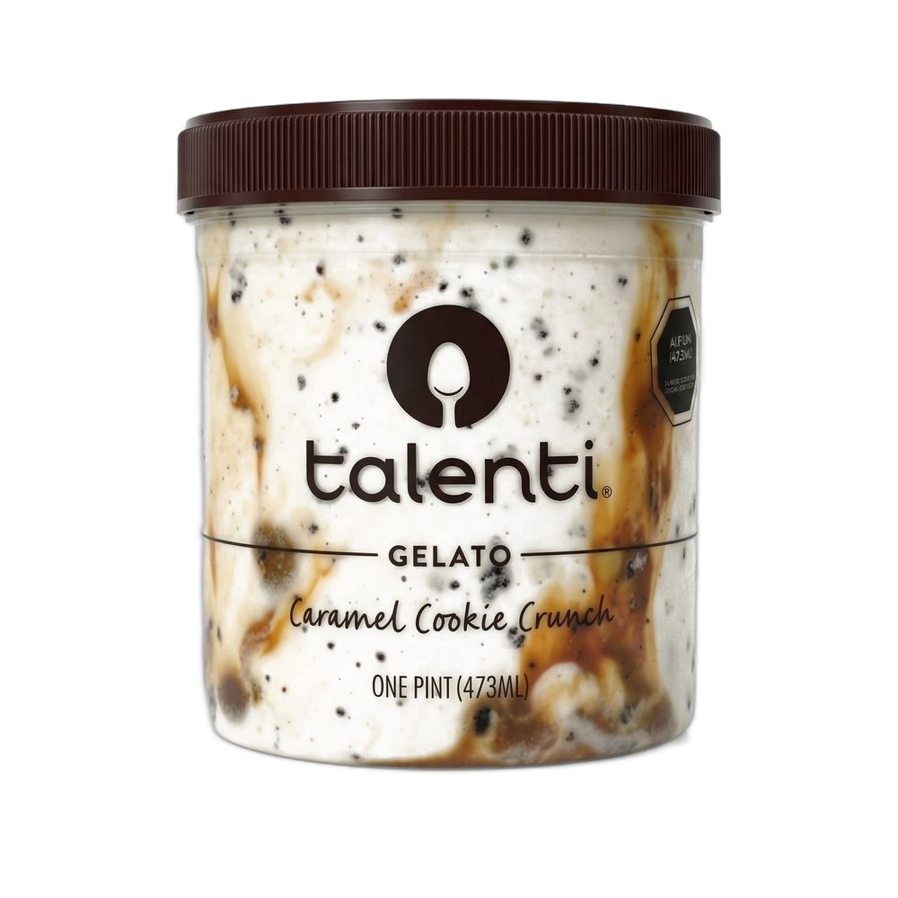 Talenti Gelato Cookie Crunch 473ml - Comprar online en Grand Gourmet Caracas con delivery
