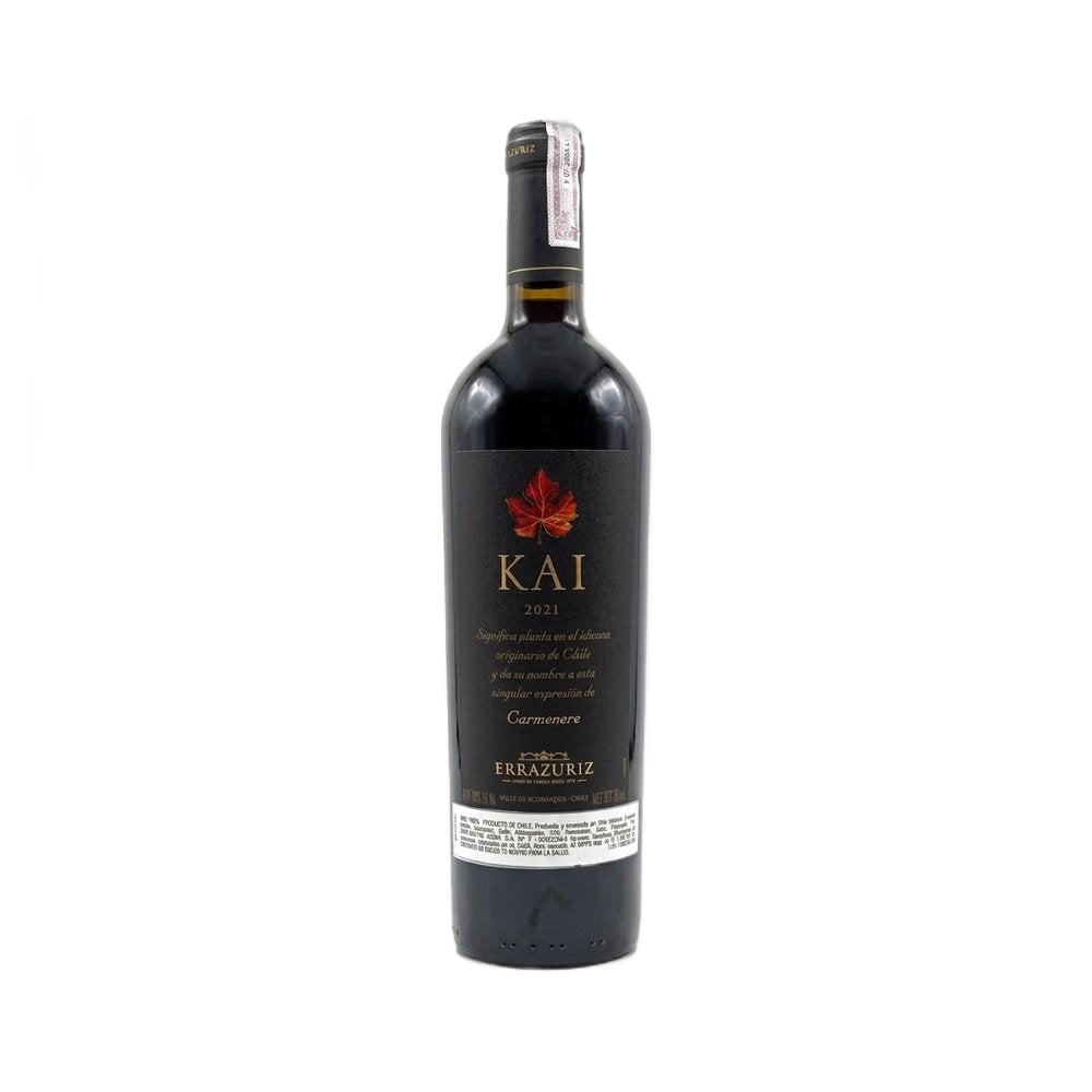 Errazuriz Kai Carmenere 750ml - Disponible en Licorería Grand Gourmet Caracas