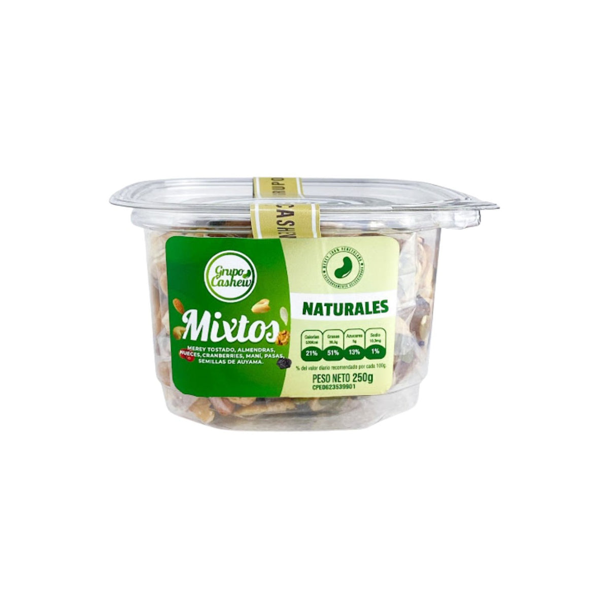 Cashew Frutos Mixtos Naturales 250 g