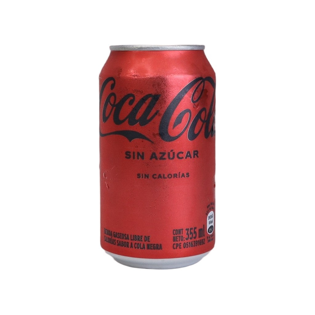 Coca Cola S/azucar Lat 355ml - Disponible en Licorería Grand Gourmet Caracas