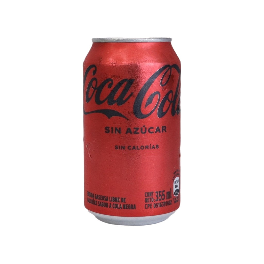 Coca Cola S/azucar Lat 355ml - Comprar online en Grand Gourmet Caracas con delivery