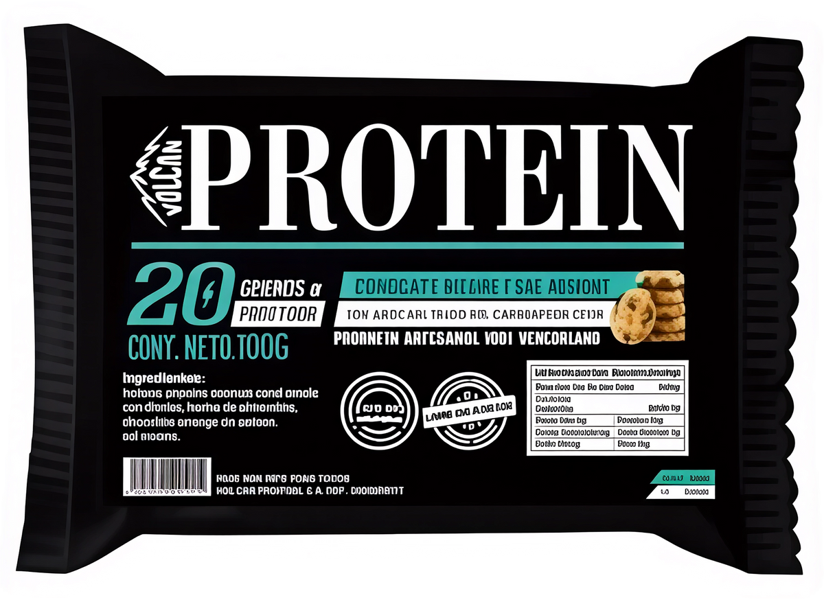 Galleta Proteína Chocolate Oscuro y Sal Marina