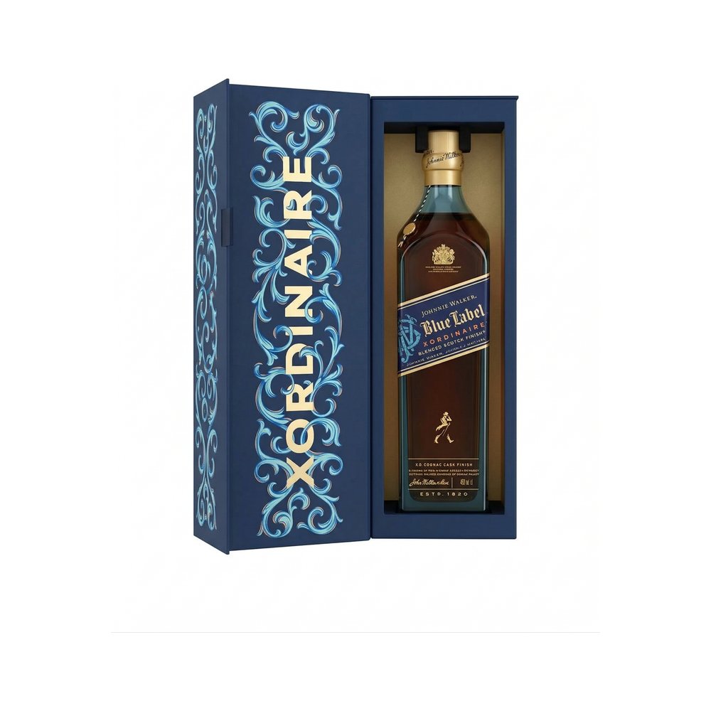 Johnnie Walker Blue Label Xordinaire 1L - Comprar online en Grand Gourmet Caracas con delivery
