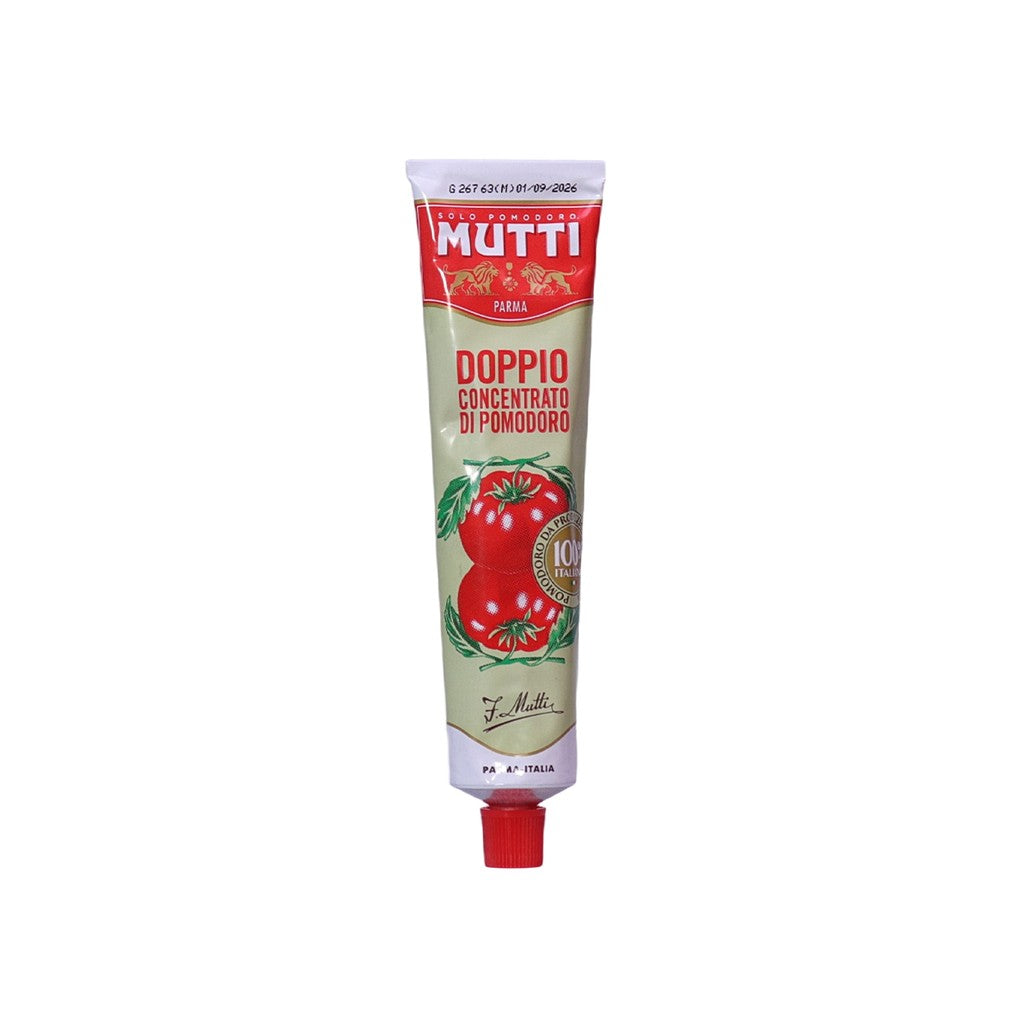Mutti Doppio Concentrato 130g - Disponible en Licorería Grand Gourmet Caracas