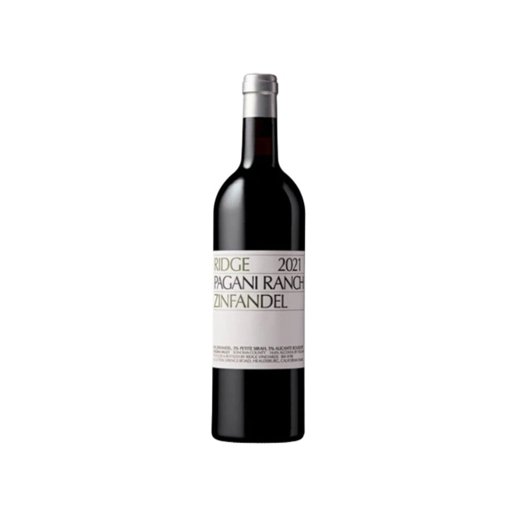 Ridge Pagani Ranch ZINFANDEL Sonoma 2021 - Disponible en Licorería Grand Gourmet Caracas