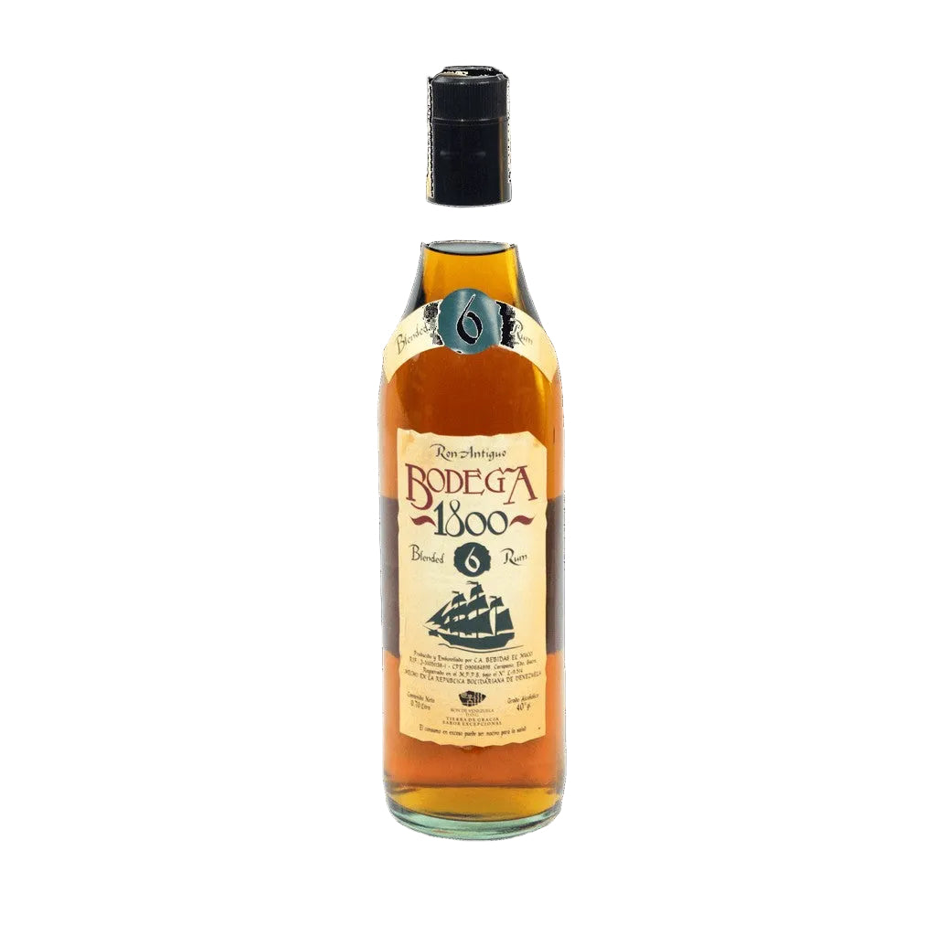 Ron Añejo Bodega 1800 N° 6 700ml - Comprar online en Grand Gourmet Caracas con delivery