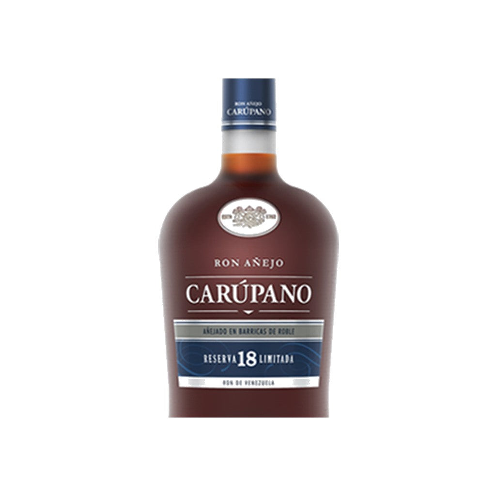Ron Carupano 18 750ml - Disponible en Licorería Grand Gourmet Caracas