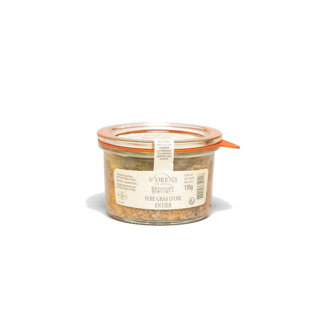 Saint Orens Bloc De Foie Gras Trozos 130g - Comprar online en Grand Gourmet Caracas con delivery