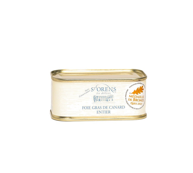 Saint Orens Foie Gras D Oca Intero Lata Rectangular 130g - Comprar online en Grand Gourmet Caracas con delivery