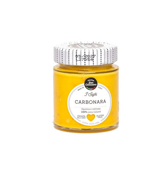 San Cassiano Carbonara Sauce 140g - Comprar online en Grand Gourmet Caracas con delivery
