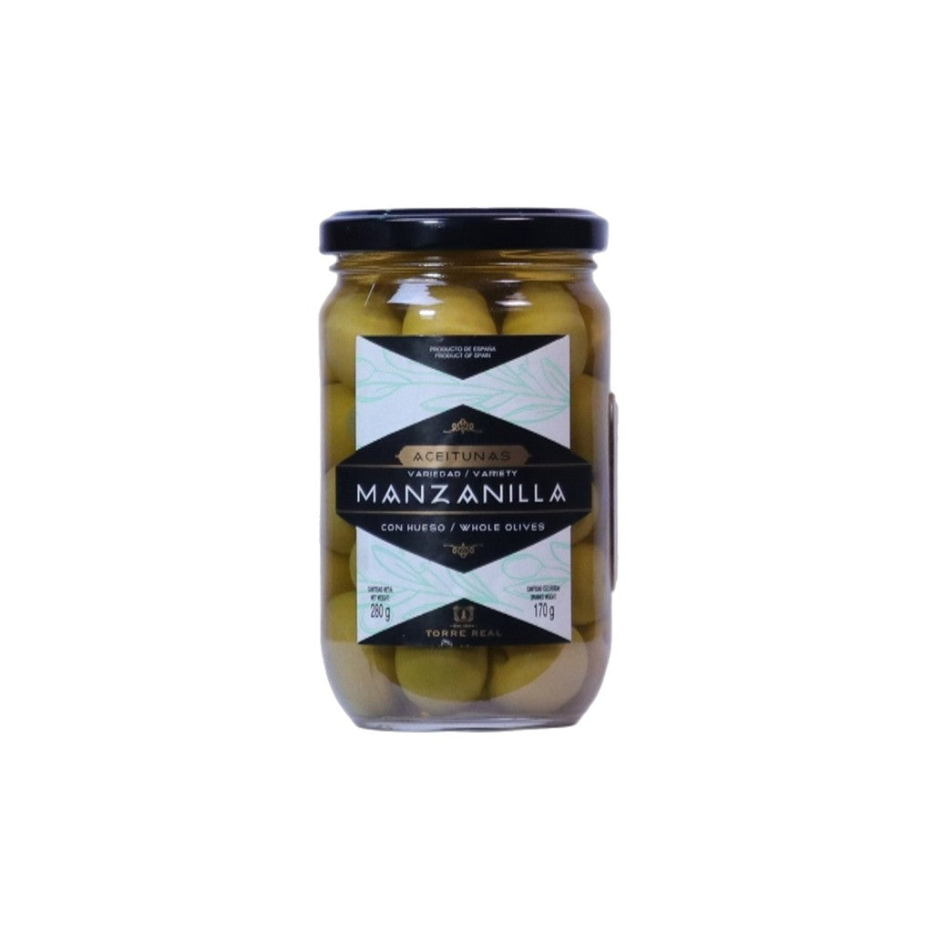 Torre Real Aceituna Manzanilla Con Hueso 280g
