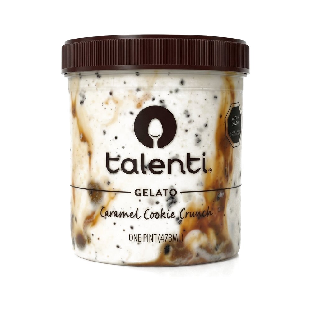 Talenti Gelato Cookie Crunch 473ml - Comprar online en Grand Gourmet Caracas con delivery
