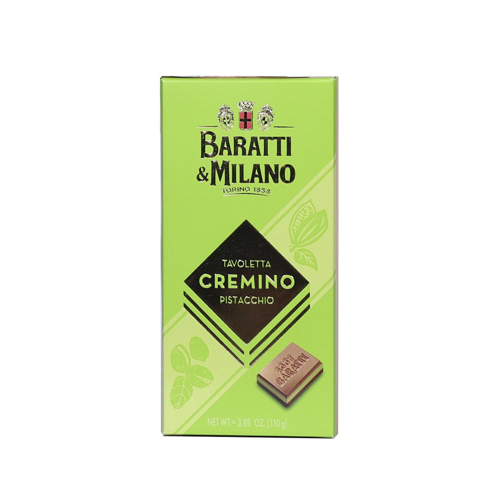 Tavoletta Cremino Pistacchio 110g - Disponible en Licorería Grand Gourmet Caracas