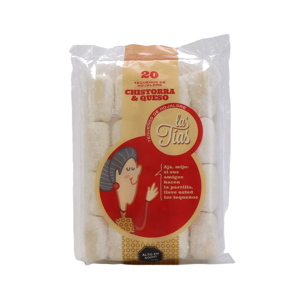 Tequeños DE Hojaldre Las Tias Queso/chistorra 20 Und - Disponible en Licorería Grand Gourmet Caracas