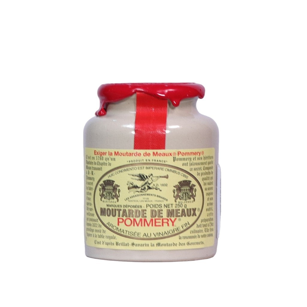 Terre Exotique Meaux Pommery Mustard, Cork Stopper & Wax 250g - Comprar online en Grand Gourmet Caracas con delivery