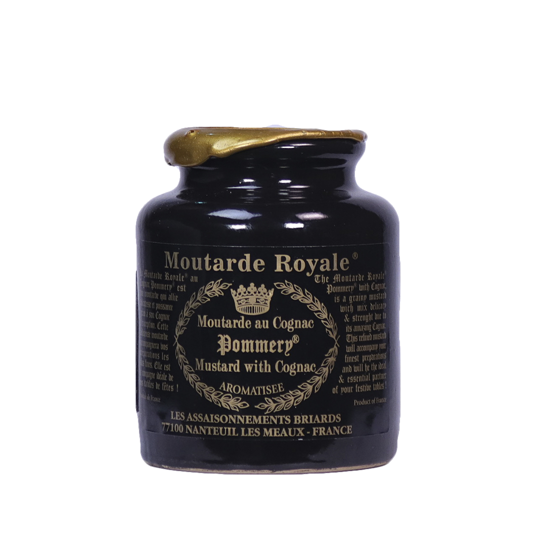 Terre Exotique ROYAL Mustard With Cognac Pommeray 250g - Grand Gourmet Venezuela