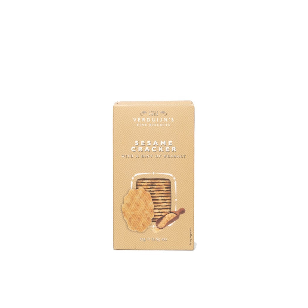 Verduijn’s Crackers Con Sésamo Y SAL Marina 75g - Comprar online en Grand Gourmet Caracas con delivery