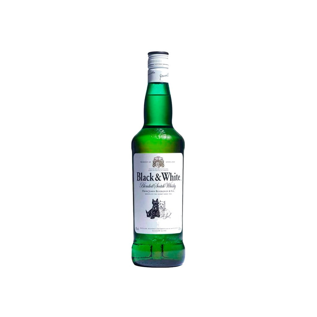 Whisky Black And White 8 Anos 1L - Comprar online en Grand Gourmet Caracas con delivery