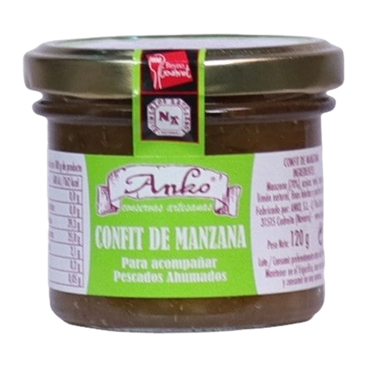 Anko Confit De Manzana 125ml - Grand Gourmet Venezuela