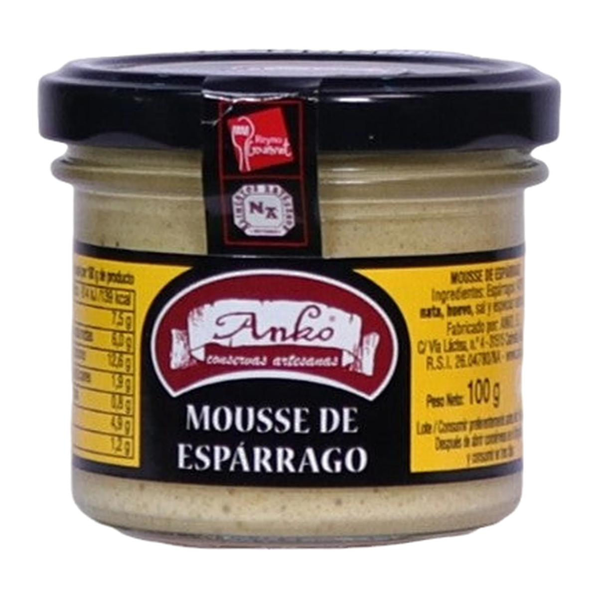 Anko Mousse DE Espárrago 125ml