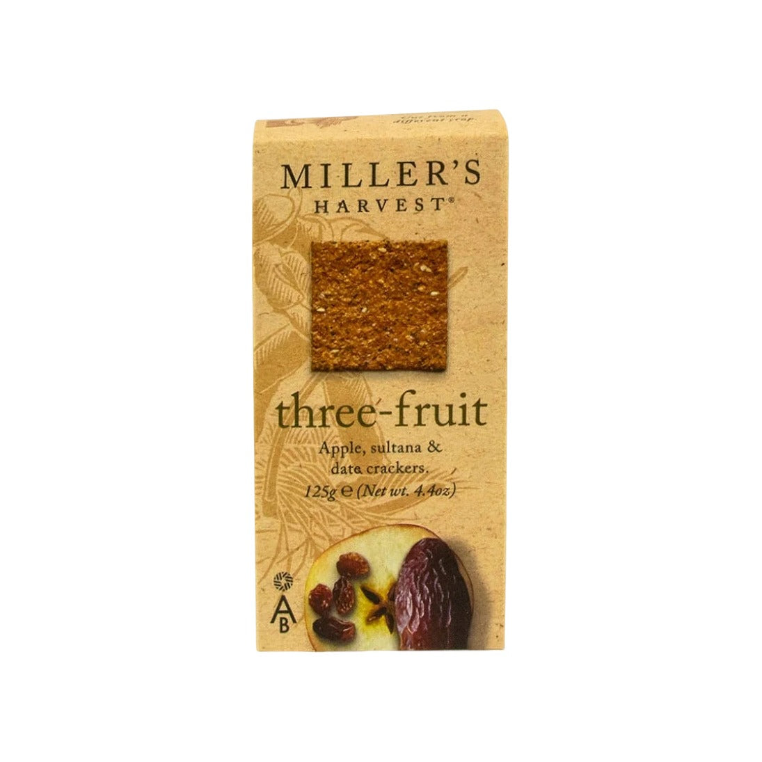 Artisan Crackers MANZANA, Sultanas Y Datiles 125G