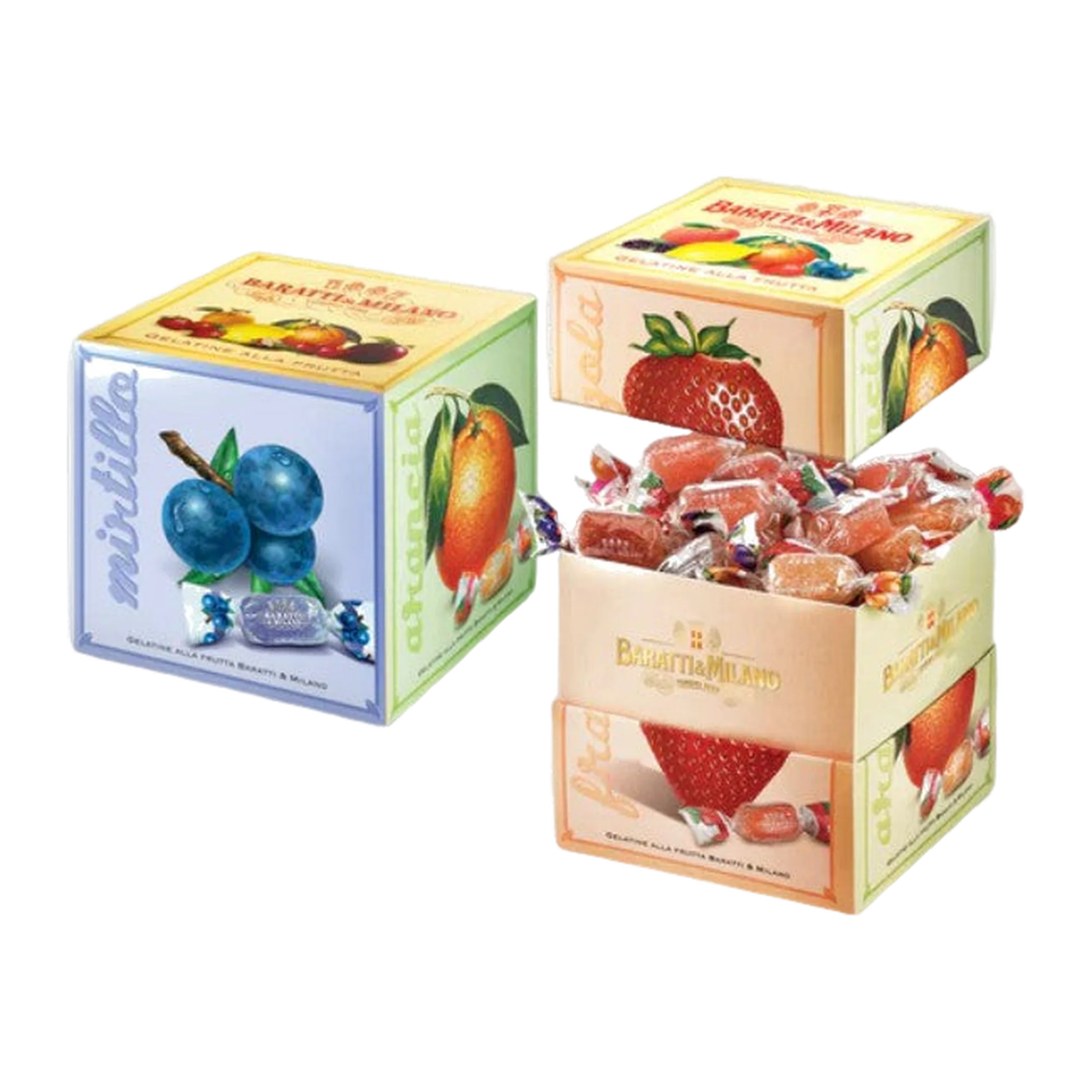 B&m Cube Gelatine Alla Frutta 150g - Comprar online en Grand Gourmet Caracas con delivery