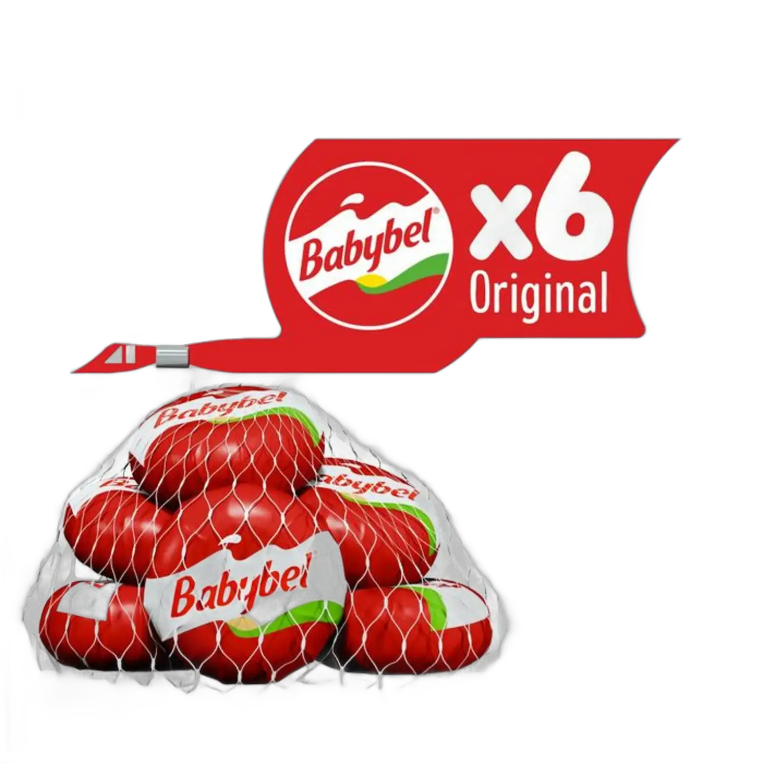 Babybel Queso en Malla 6 Und